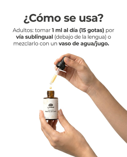 Triple Extracto de Melena de León 30 ml | Upmind